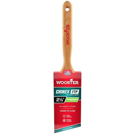 Wooster 2-1/2" Angle Sash Chinex Bristle, Paint Brush 4410